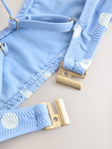 Next Bustier Bikini felső - kék