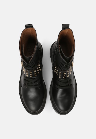 DWRS Lace-Up Ankle Boots 'OTTOWA' in Black