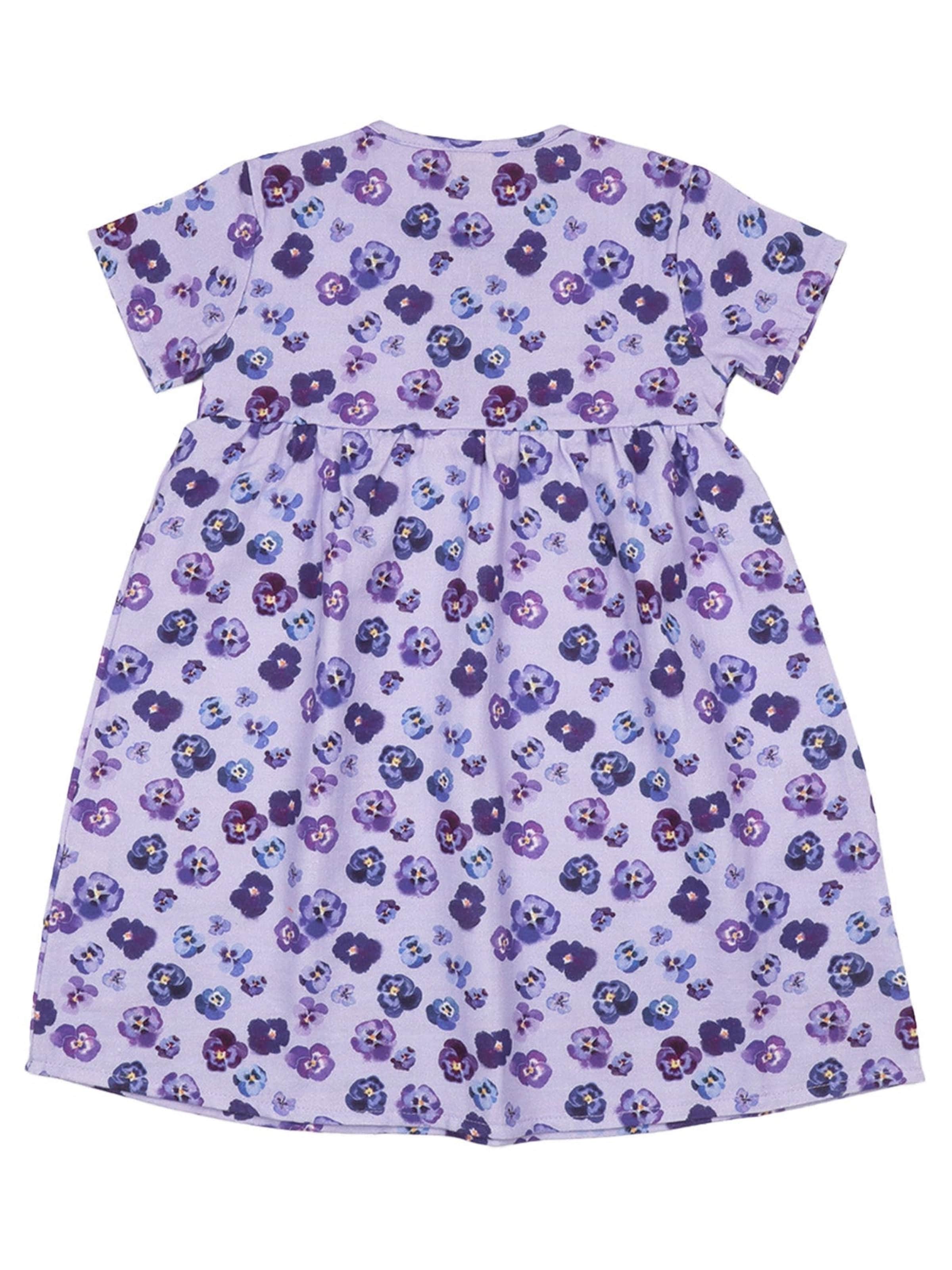 Walkiddy Dress in Purple