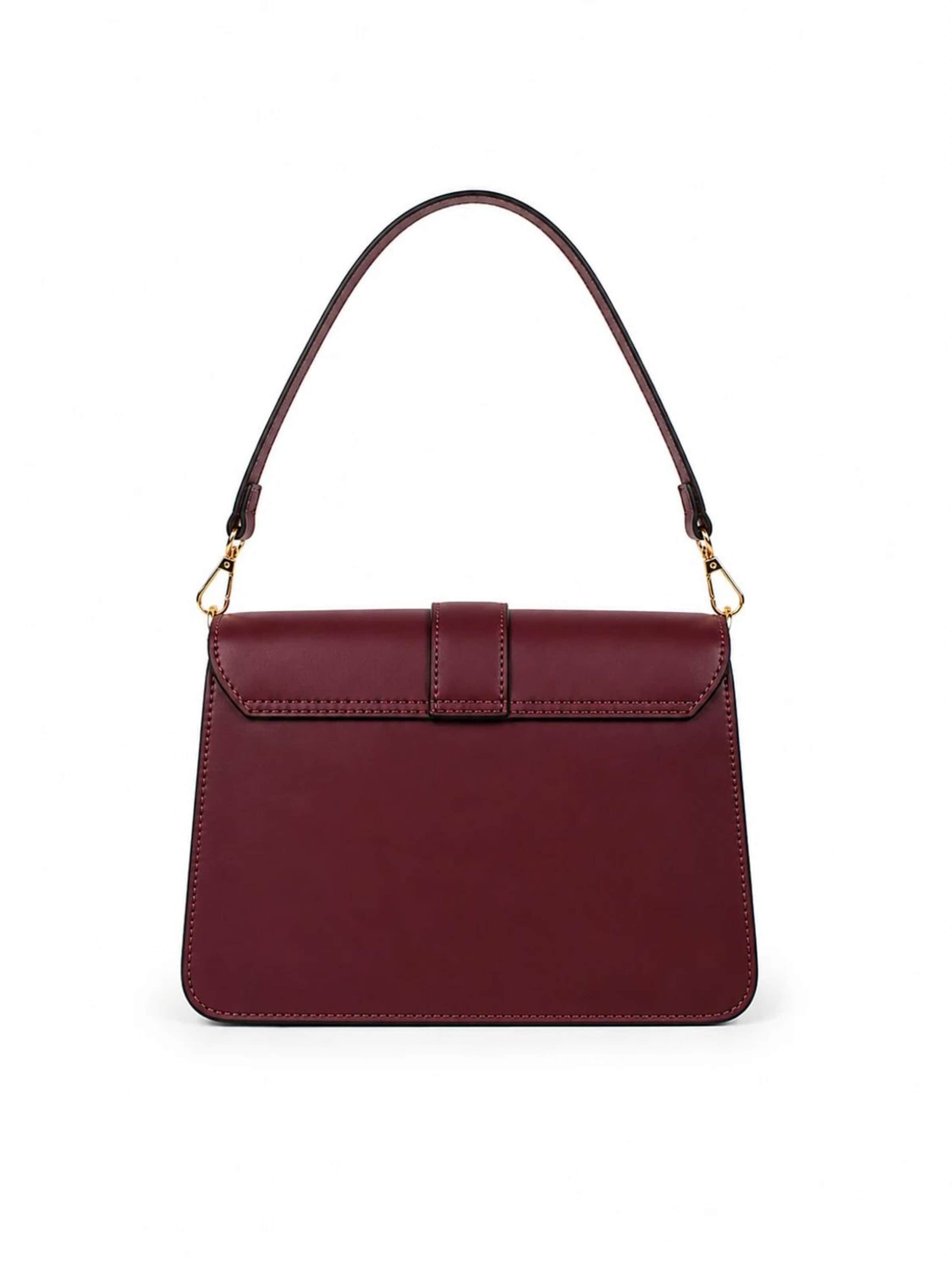 SARA BY JG - Bolso de hombro 'La Belluna' en rojo