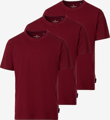 CASAMODA Shirt 'Basic' in Rot: Vorderseite