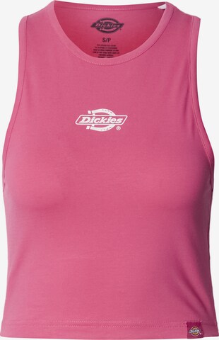 Haut 'Powers' DICKIES en rose : devant