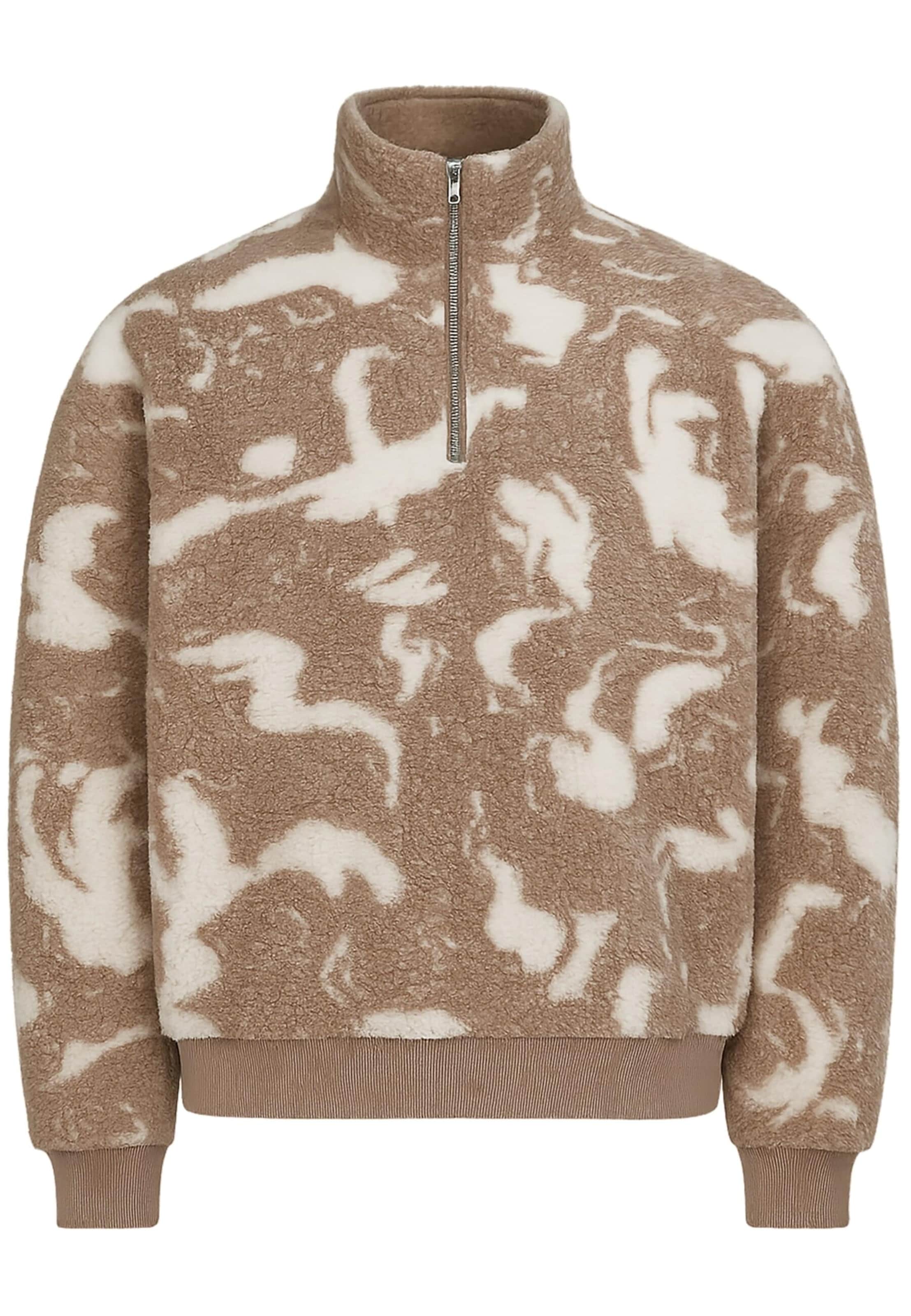 Urban Classics Svetr – béžová: přední strana