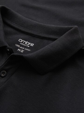 Ombre Shirt in Black