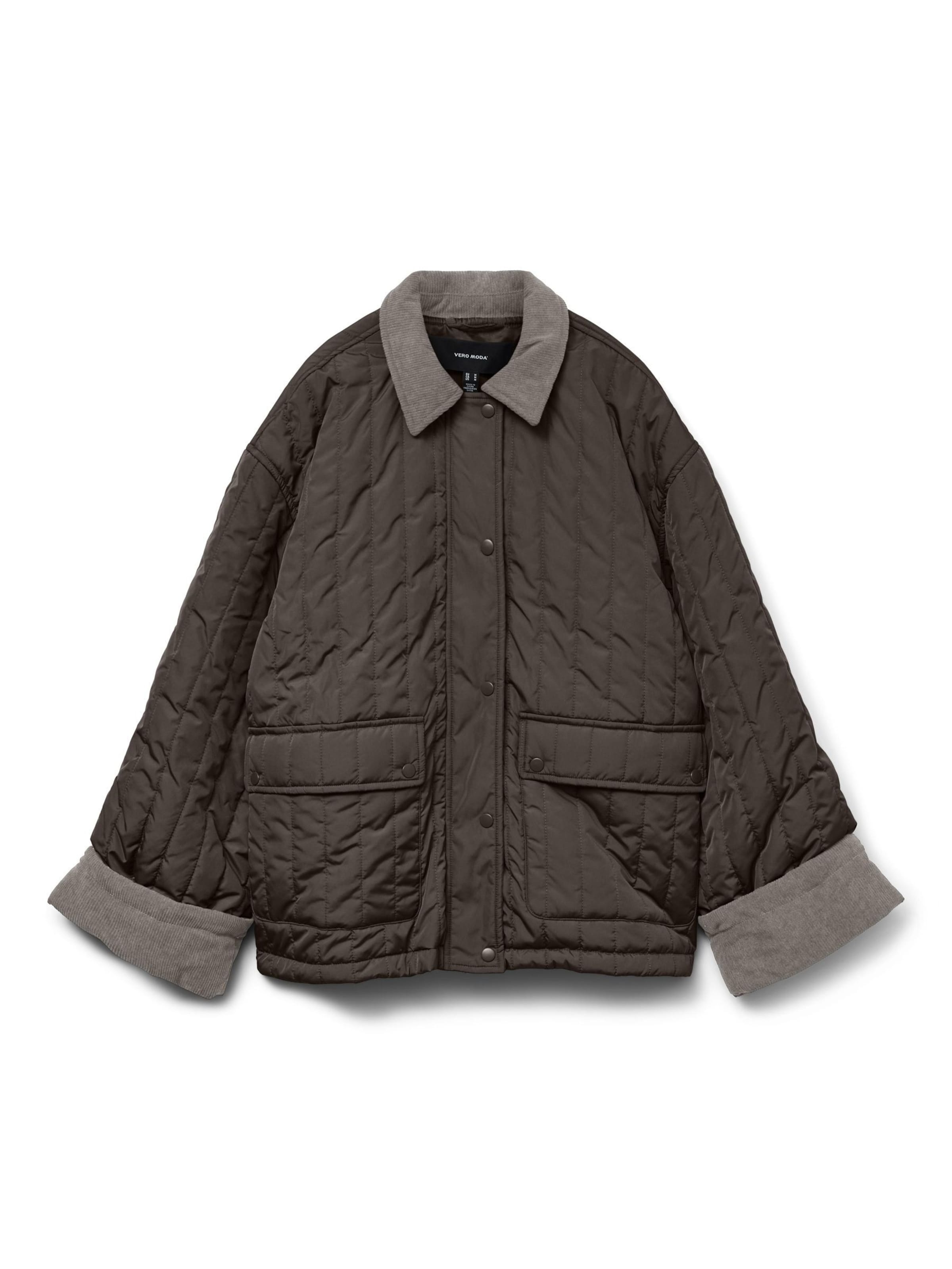 VERO MODA Vinterjakke 'Awsissy' i brun, Produktvisning