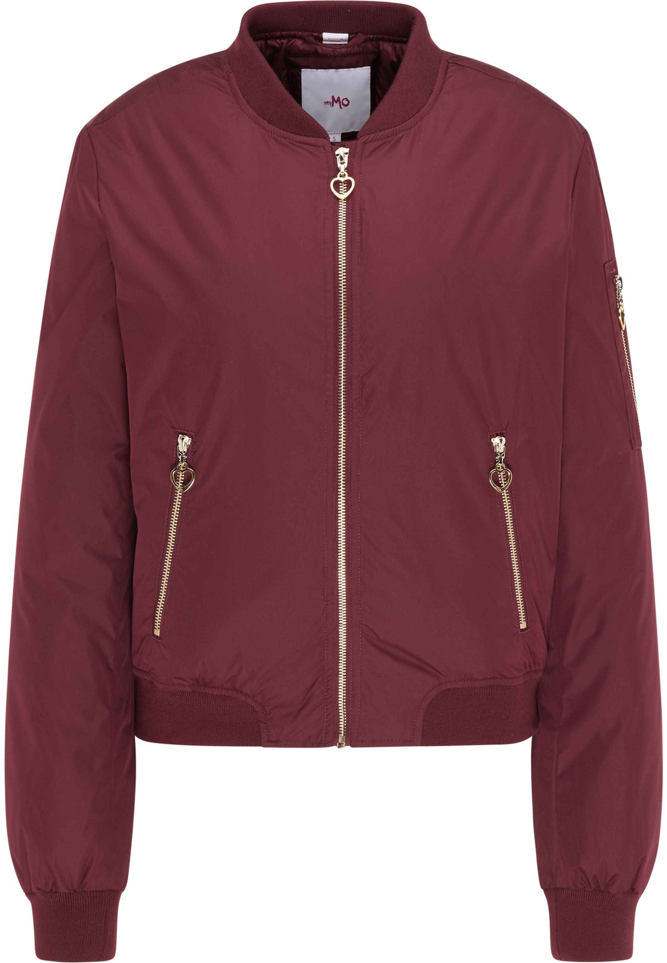 MYMO Between-season jacket in Red: front