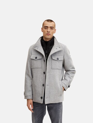 TOM TAILOR Winter Jacket in Grey
