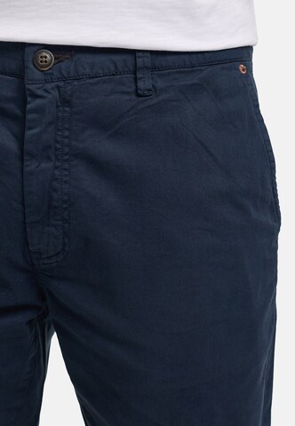 INDICODE JEANS Regular Chino 'Canvo' in Blauw