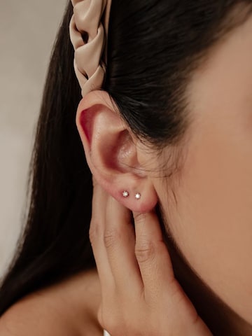 Dear Me - Pendientes 'Spark Diamond' en oro