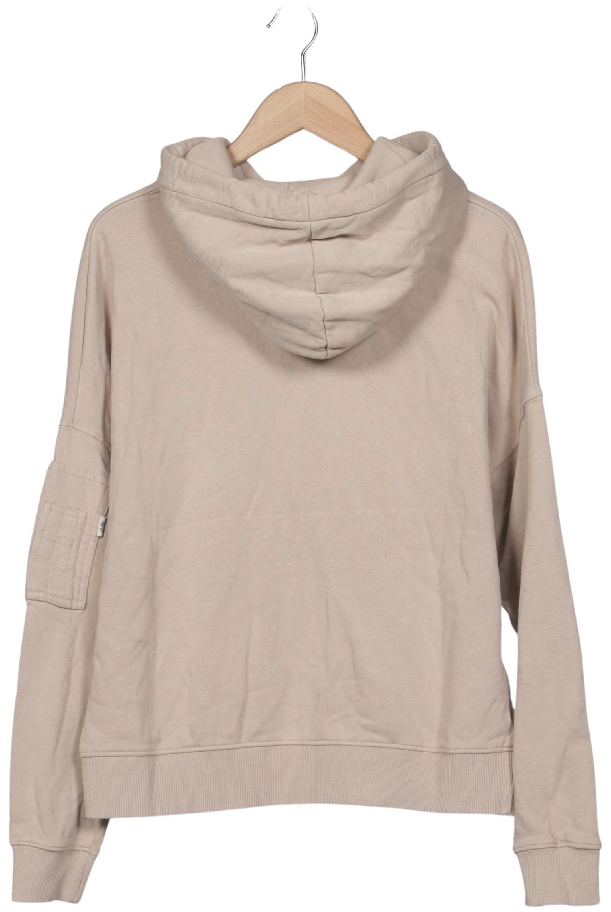 ALPHA INDUSTRIES Sweatshirt & Zip-Up Hoodie in M in Beige