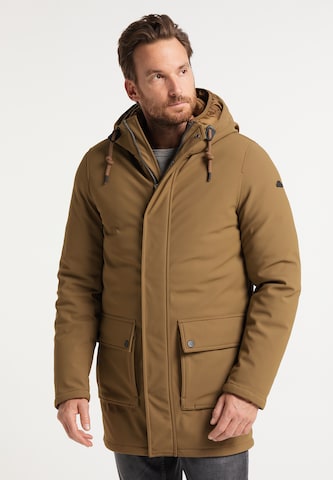 ICEBOUND Winterparka in Beige: voorkant