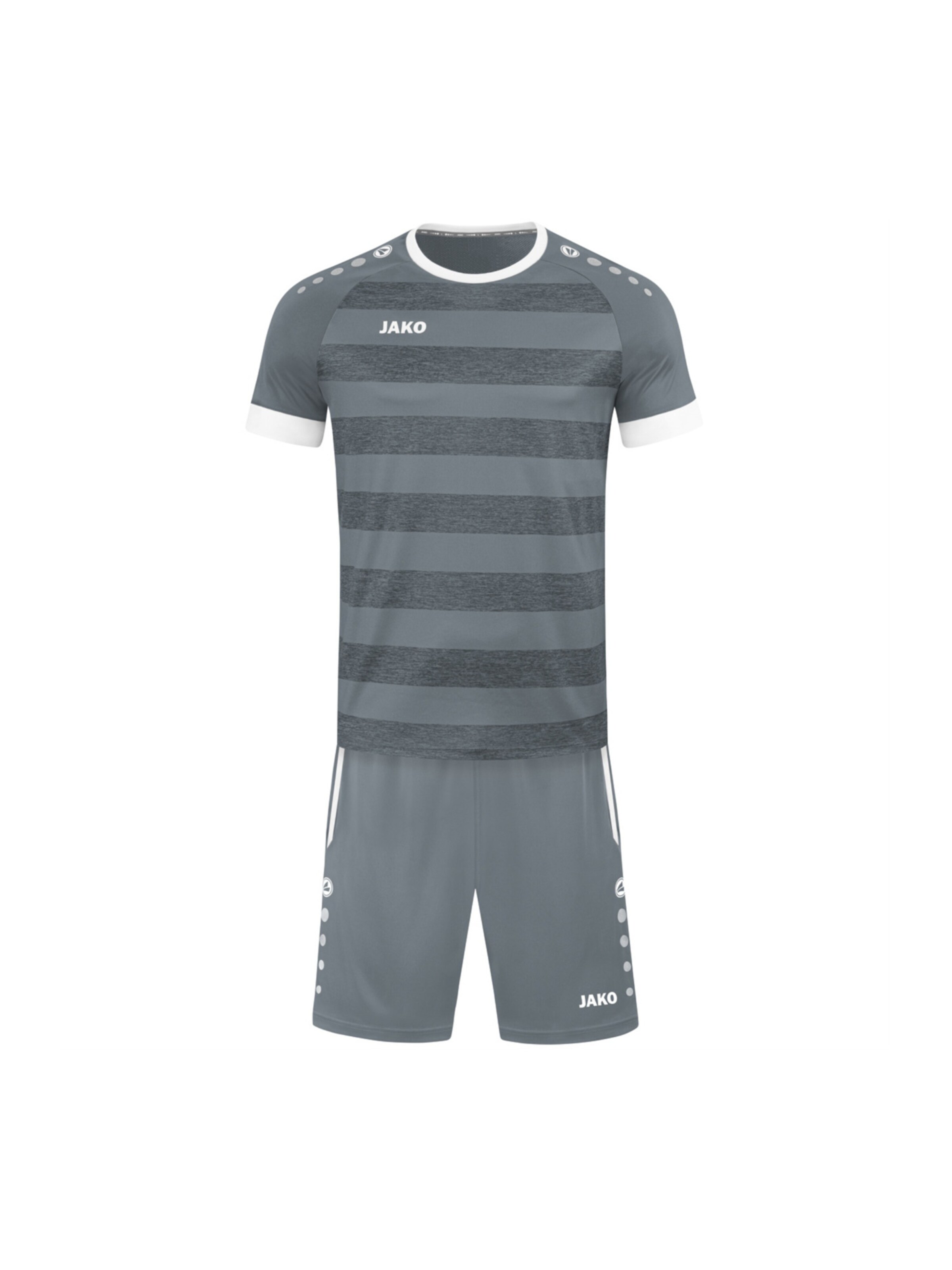 JAKO Trainingsanzug in Grau: Vorderseite
