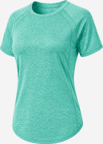 AOTTORI Sports Top in Blue: front