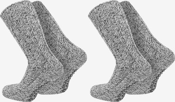 normani Socks in Grey: front