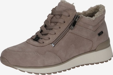 Bottines à lacets CAPRICE en gris : devant