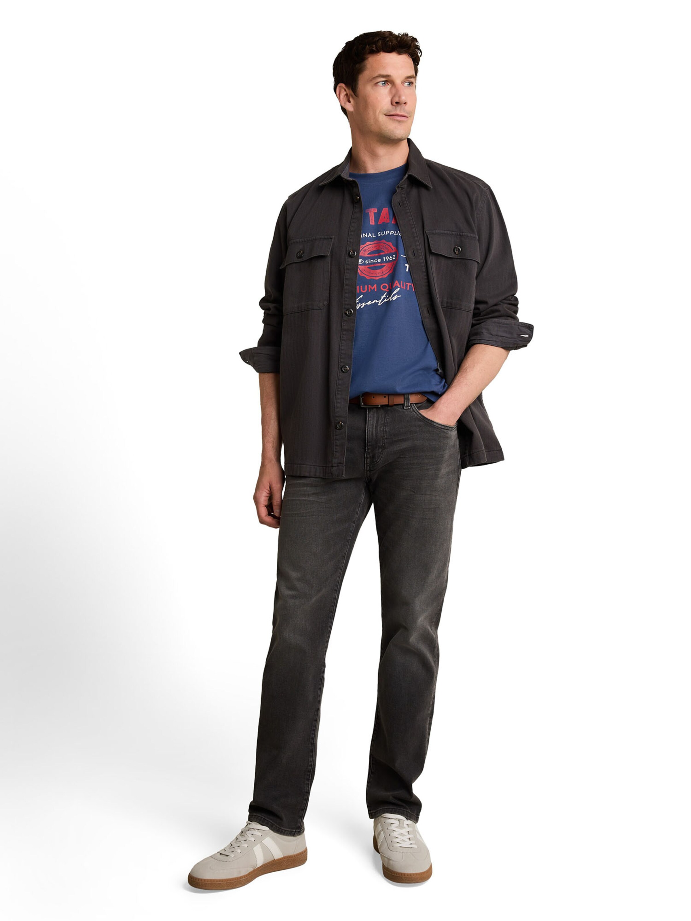 TOM TAILOR Shirt in Blue