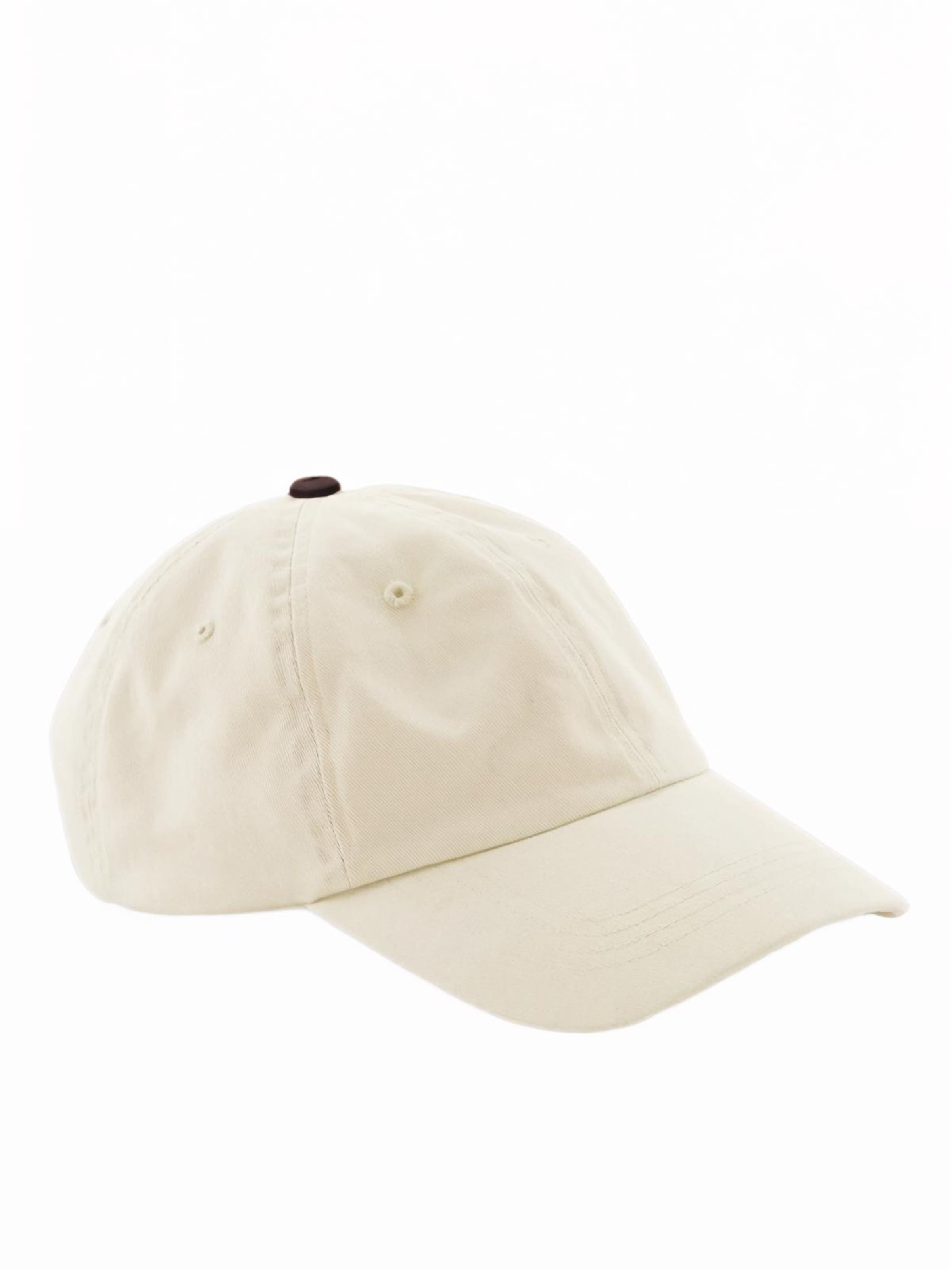 Lou-i Cap 'Dad Cap aus Bio-Baumwolle' in Beige: front