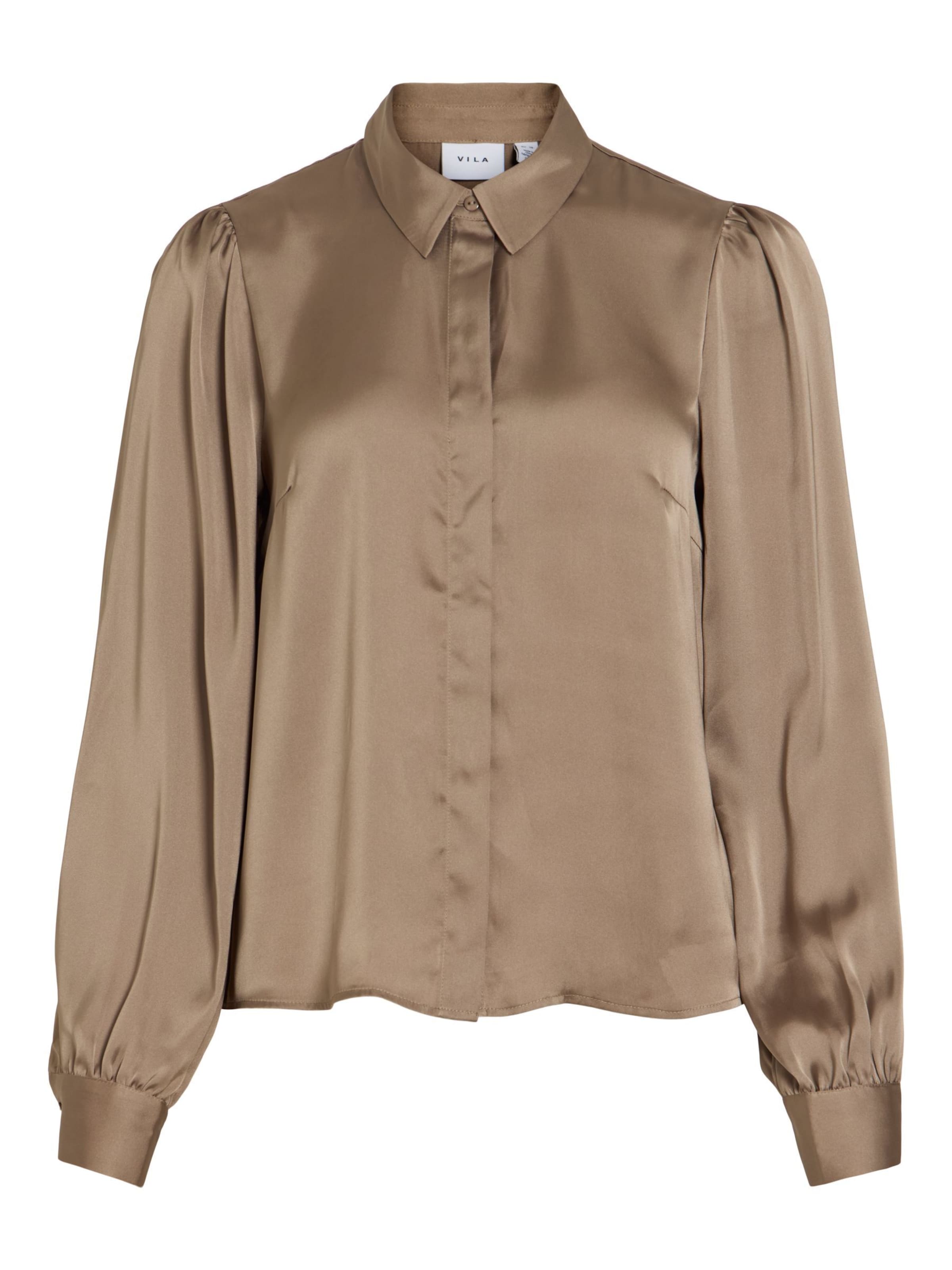 VILA - Blusa 'VISofie' en gris: frente