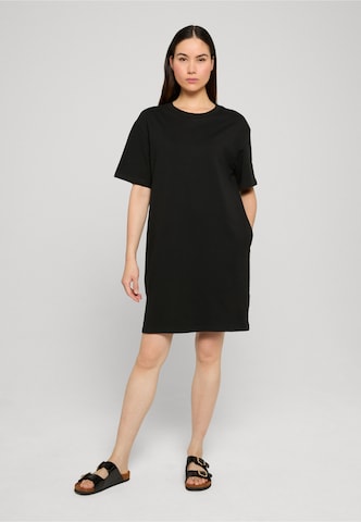 Urban Classics Kleid in Schwarz: Vorderseite