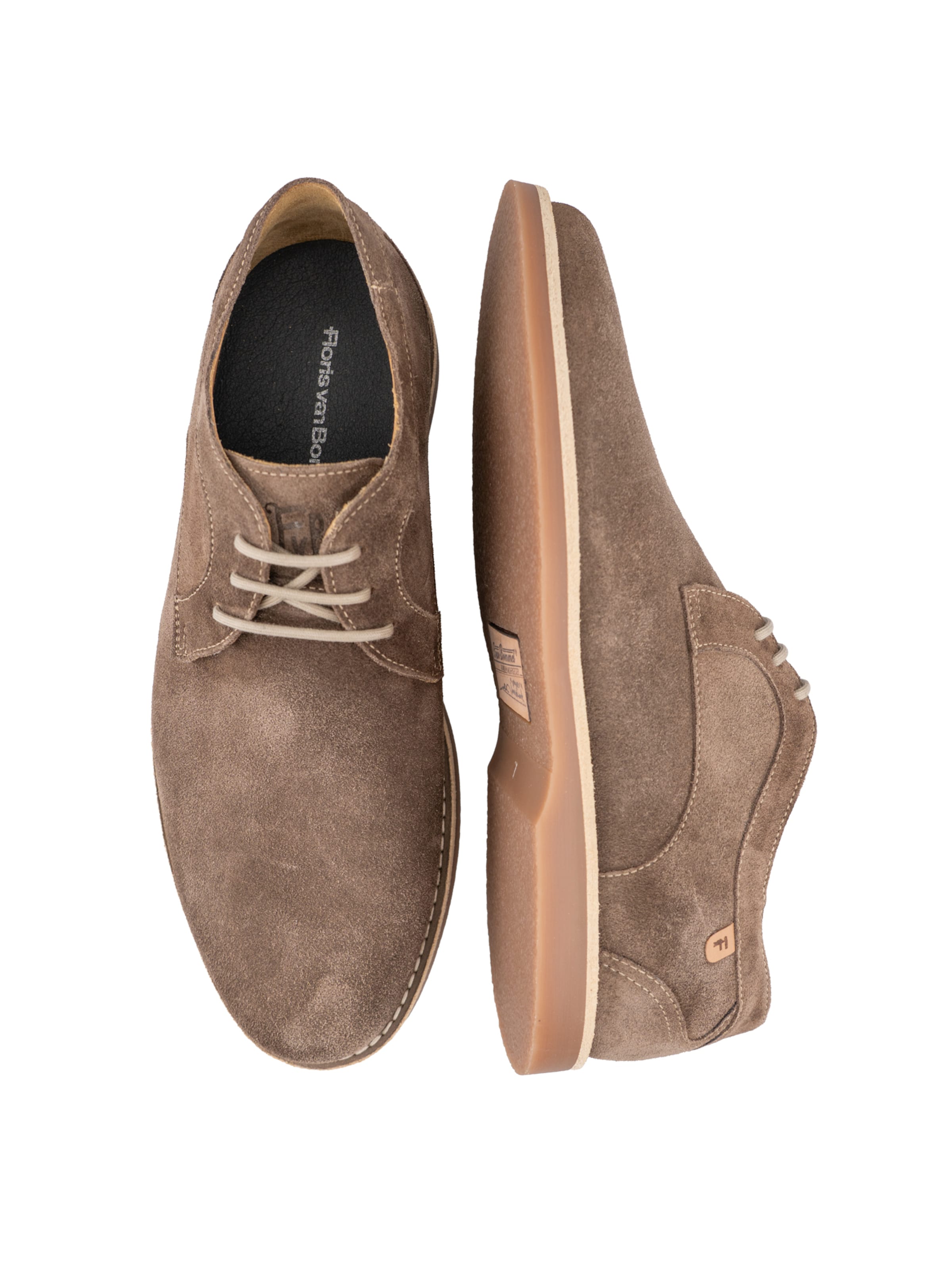 Scarpa stringata 'De Stitser 04' di Floris van Bommel in marrone