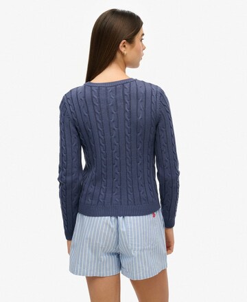 Pull-over 'Essentials' Superdry en bleu