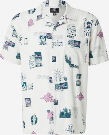 Volcom Regular Fit Paita 'MISTOSTONE' värissä harmaa: etupuoli