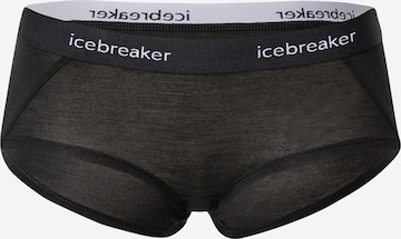 ICEBREAKER Sport alsónadrágok 'Sprite' - fekete: elől