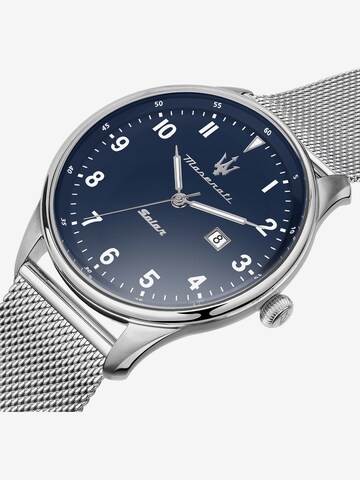 Maserati Uhr in Silber