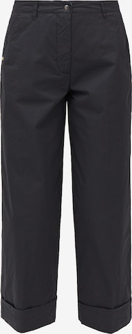 White Sand Chino Pants in Black: front