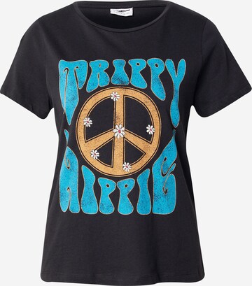 Noisy may Shirt 'NATE HIPPIE' in Black: front