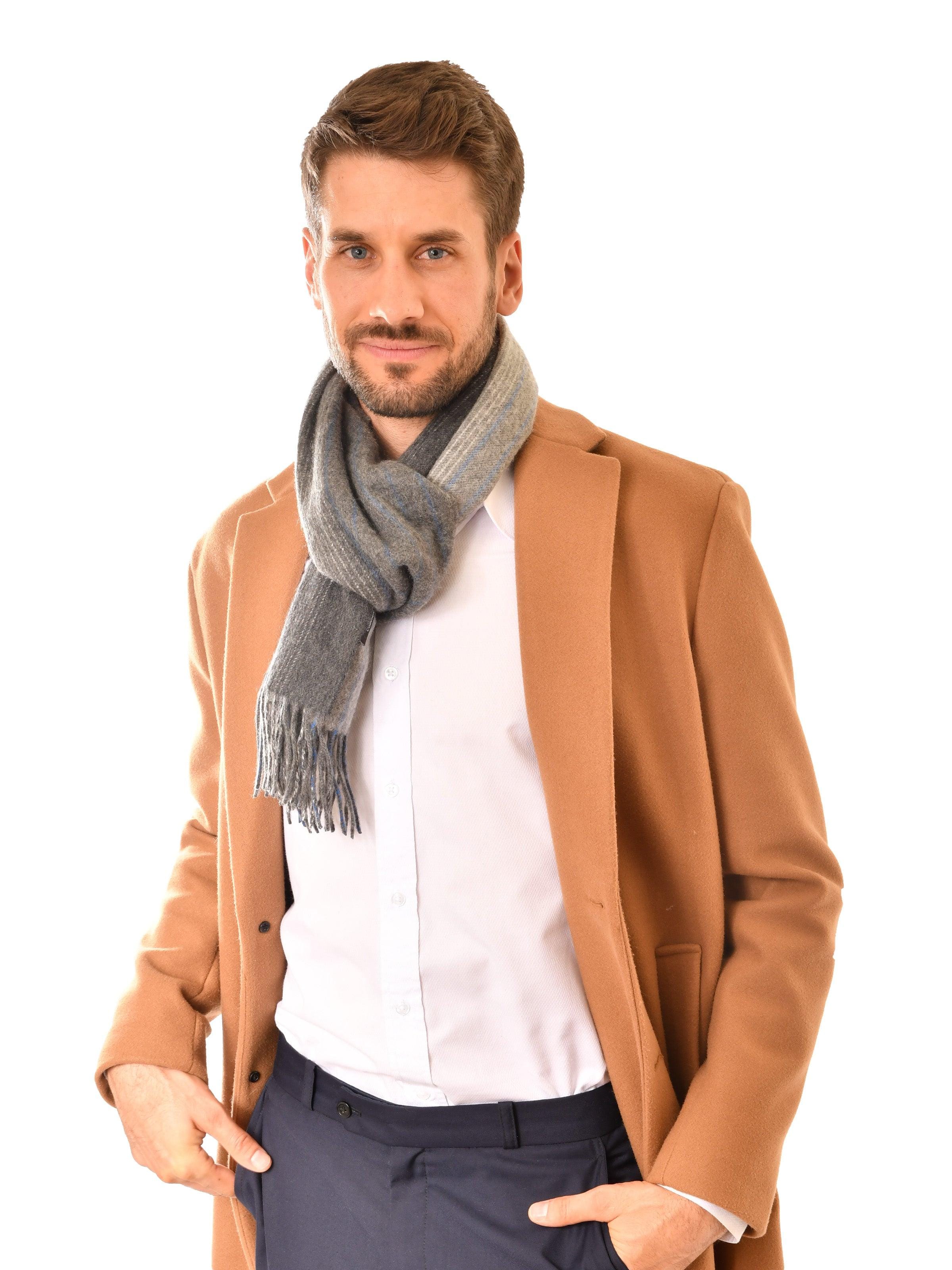 MayTree Scarf 'zweifarbig' in Grey