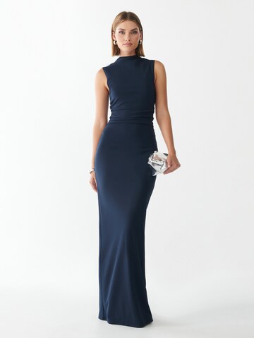 BWLDR Kleid 'LANA ' in Blau: Vorderseite
