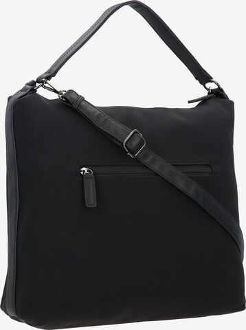 TOM TAILOR Schultertasche 'Genia' in Schwarz