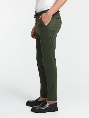 Zuitable Slim fit Pants 'DiSpartaflex SE' in Green