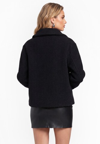 Veste en polaire faina en noir