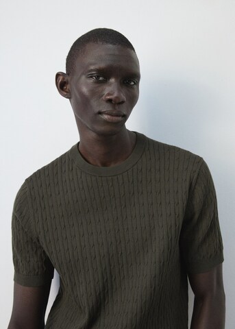 MANGO MAN Shirt 'Muga' in Brown