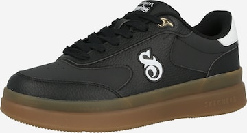 Sneaker low 'COURTSIDE-CALI DUDEZ' de la SKECHERS pe negru: față