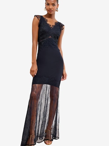 LipsyVečernja haljina - plava boja: prednji dio