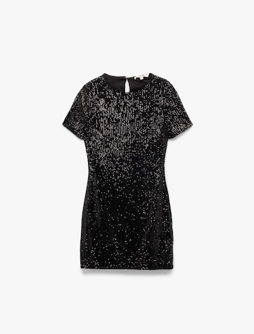 Koton Cocktail Dress in Black: front