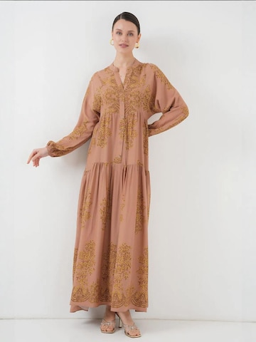 Bigdart Jurk in Geel