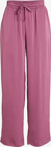 VILA Loosefit Broek in Roze: voorkant