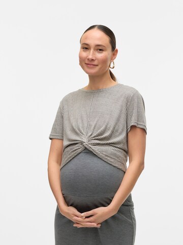 MAMALICIOUS Shirt 'MLANLI' in Beige: front