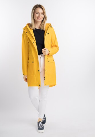 Manteau fonctionnel Schmuddelwedda en jaune