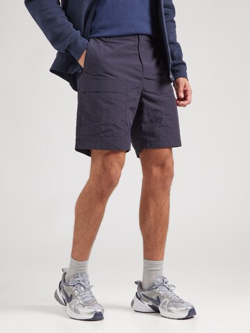 JACK WOLFSKIN Regular Outdoor trousers 'TIHAMA' in Blue: front