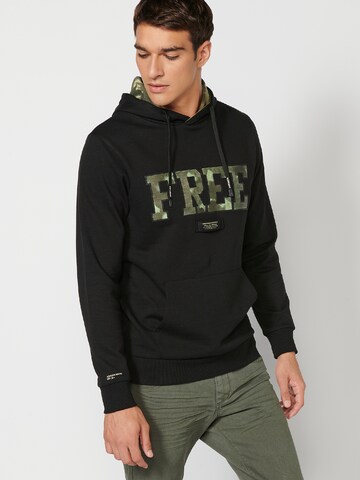 KOROSHI Sweatshirt in Black