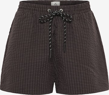 KAREN BY SIMONSEN Loosefit Shorts 'Edith' in Braun: Vorderseite