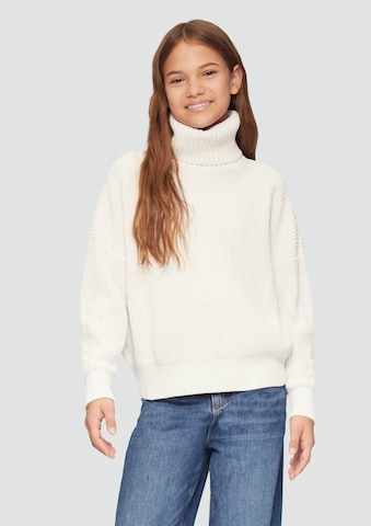 s.Oliver Sweater in Beige: front