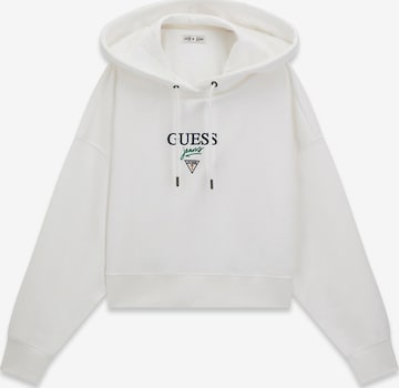 GUESS JEANS Collegepaita värissä valkoinen: etupuoli