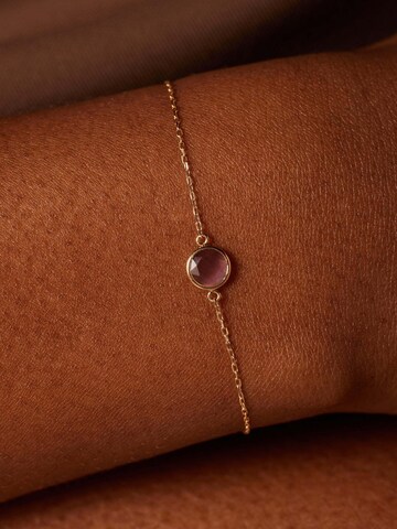 Bracelet Lucardi en or : devant