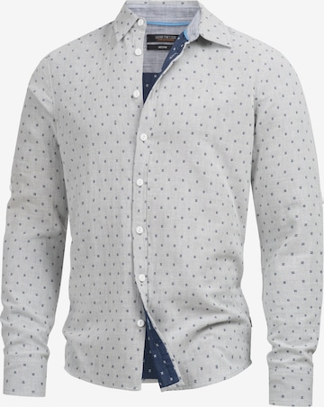 INDICODE JEANS Hemd ' Joffrey ' in Weiß: Vorderseite